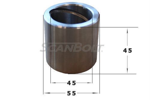 Buchse 45 x 55 x 45L