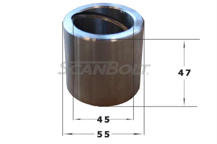 Buchse 45 x 55 x 47L